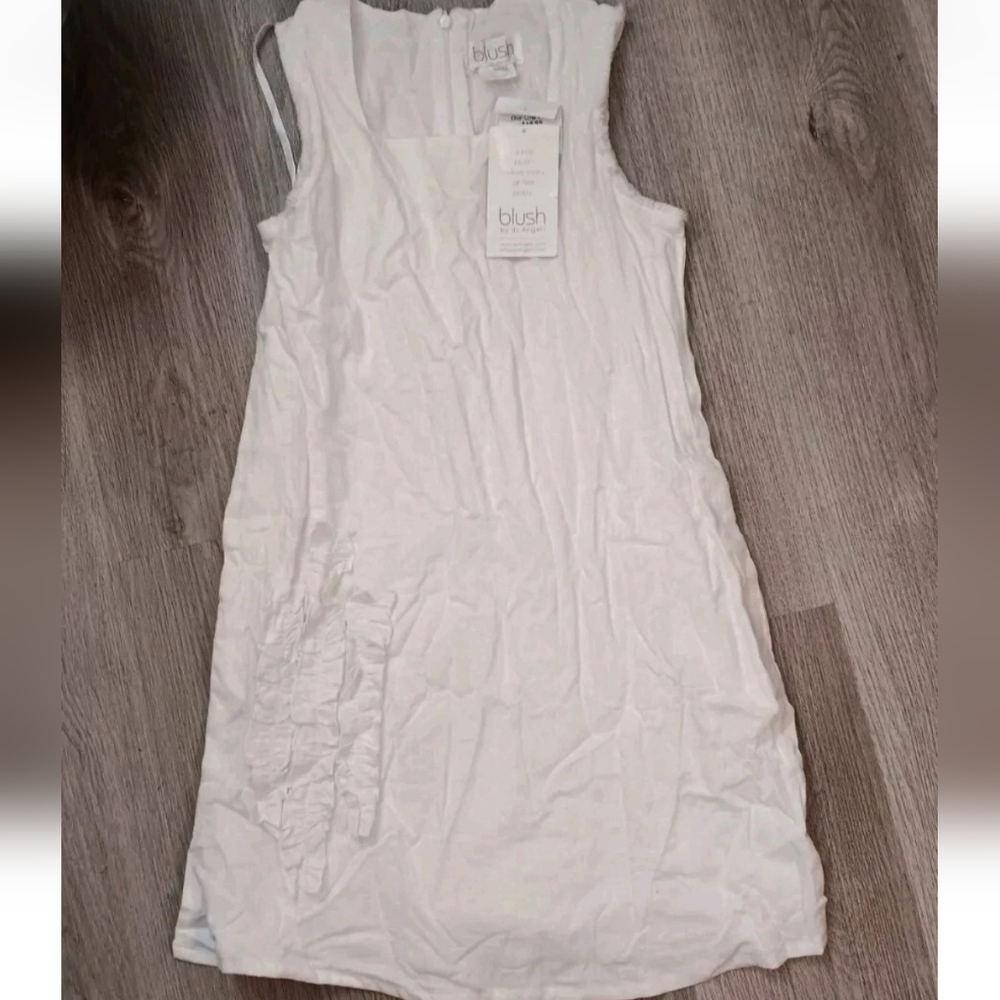 Us Angels Blush Ivory Dress